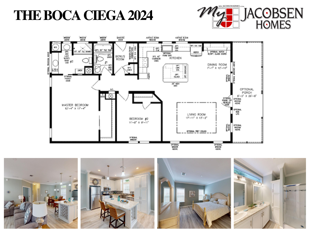 The Boca Ciega 2024 MY JACOBSEN HOMES OF FLORIDA